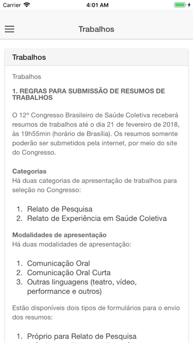 ABRASCÃO 2018 screenshot 4