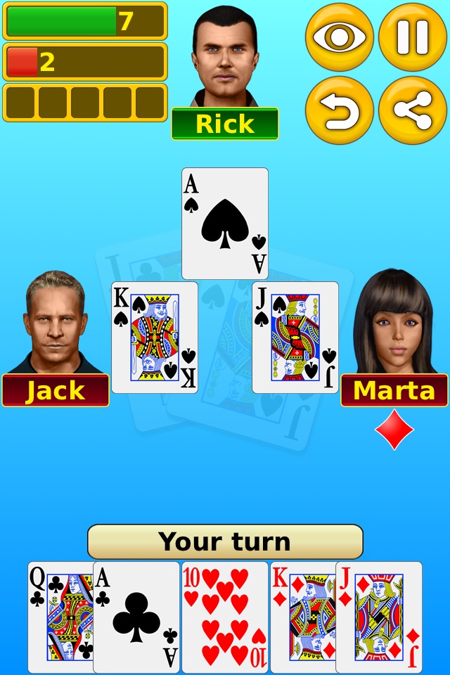 Euchre - Play online & offline screenshot 3