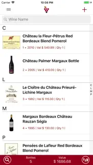 wine cellar database iphone screenshot 1