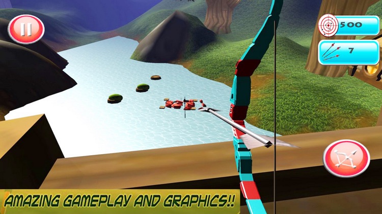 Bow Hit Fruit: Shooting Sport