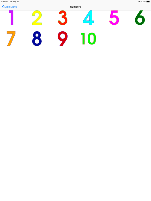 Screenshot #5 pour Kazakh Numbers, Shapes Colors
