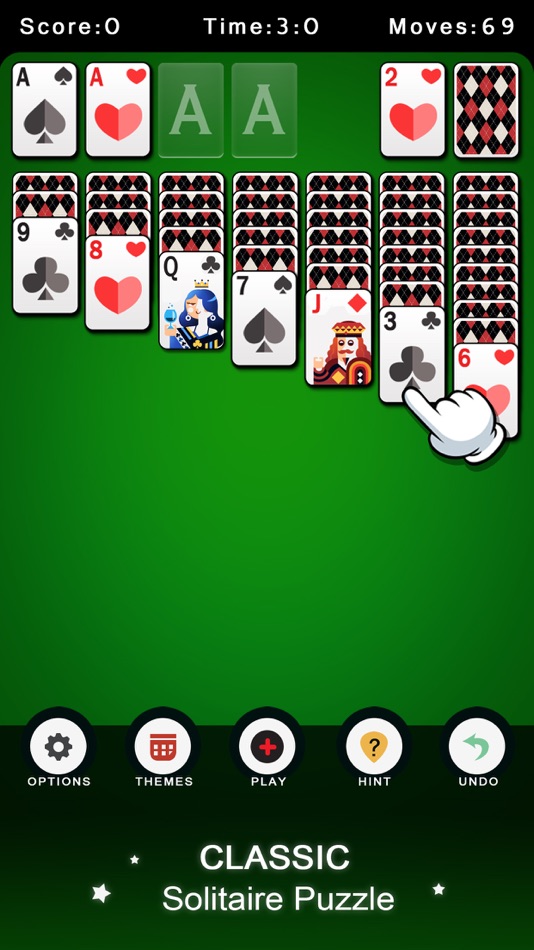 #2. Solitaire - Classic Cards Game (iOS) 由: dejian liu