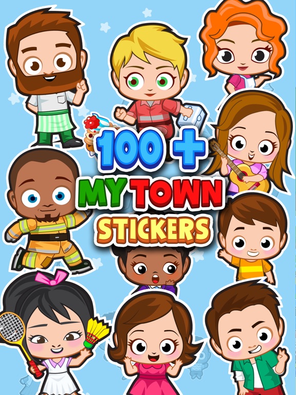 Screenshot #6 pour My Town : Sticker Book