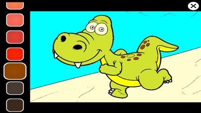 Animal Dinosaur Learn Paint screenshot 3