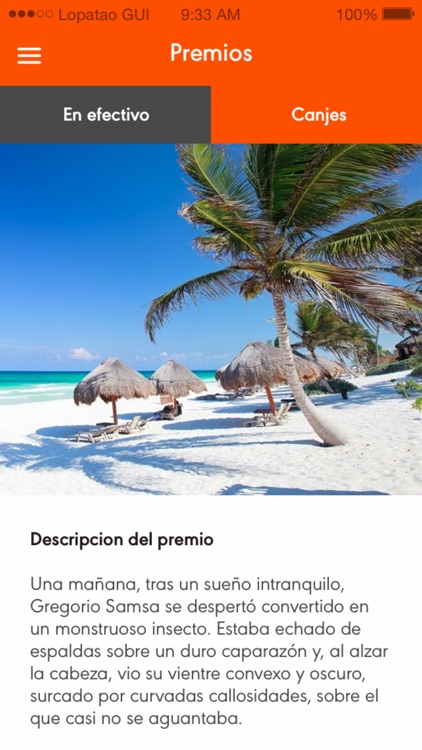 Olimpiadas Tarjeta Naranja