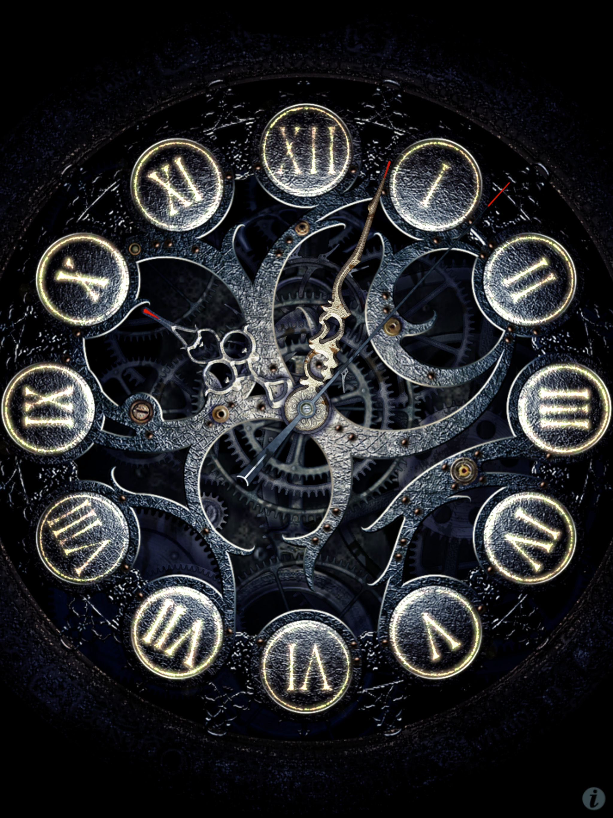 Mechanical Clock 3D