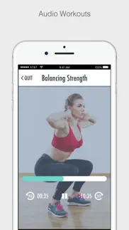 women's workouts iphone screenshot 2