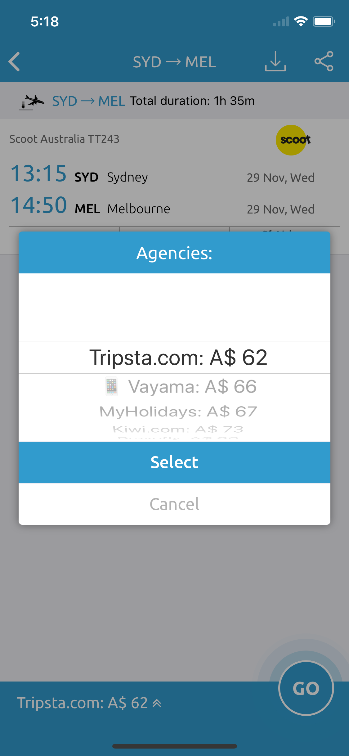 FlyCheaper screenshot 5
