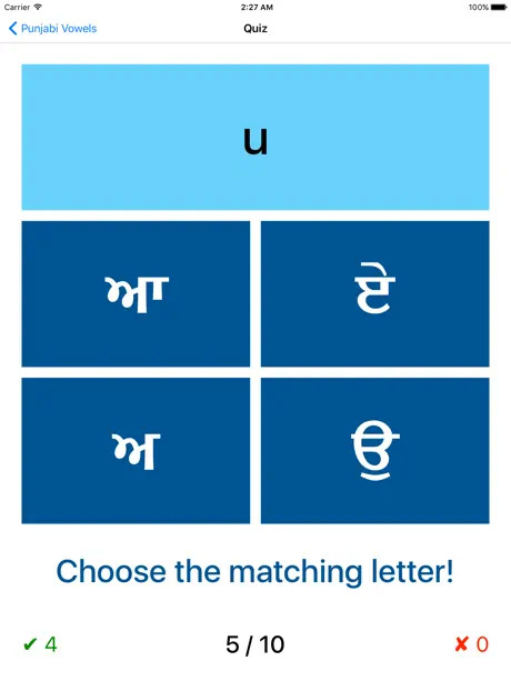 Punjabi Vowels