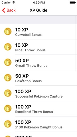 PokéTrainer GO! - XP, Levelingのおすすめ画像2