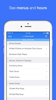 College Menus iphone bilder 0
