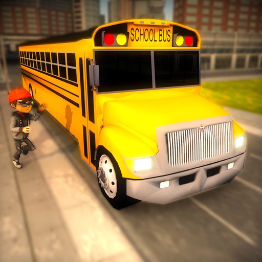 Crazy School Bus Driver 2018 icon