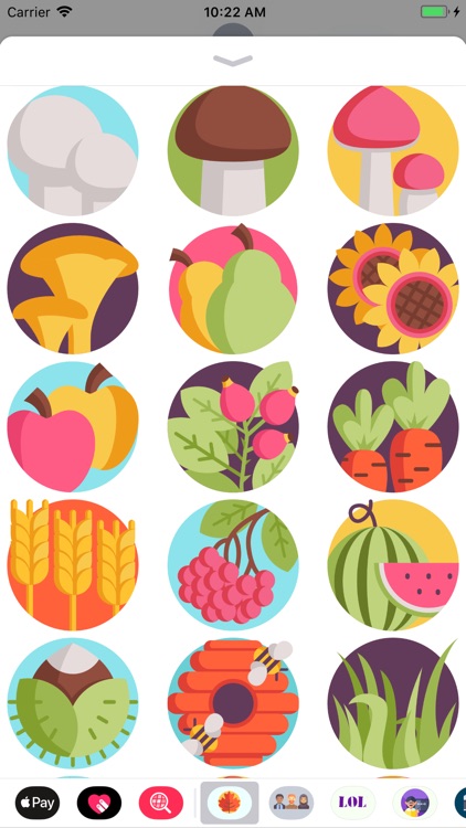 Autumn Fall Stickers