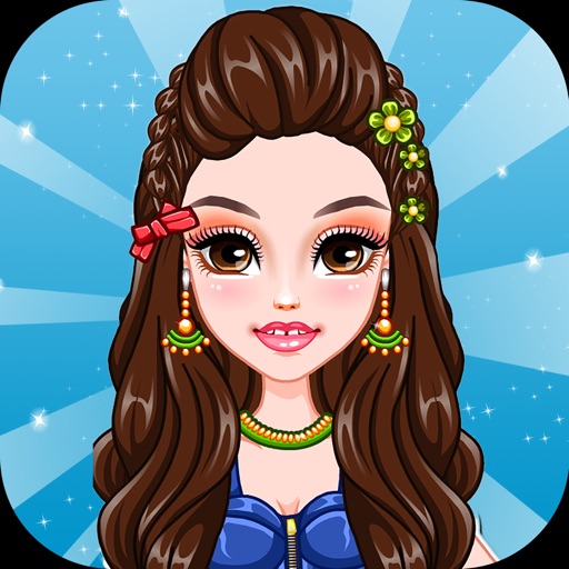 Sweet Baby Girl Hair Change iOS App