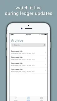 my ledger keeper blockchain iphone screenshot 4