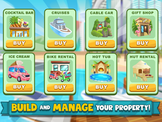 Holyday City Tycoon iPad screenshot