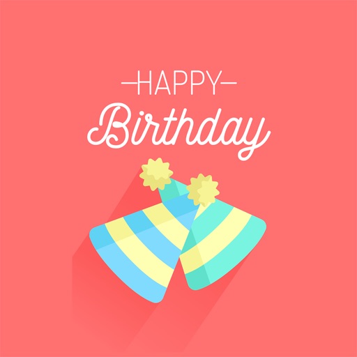 Birthday Card - Best Wishes Various StyleStickers icon