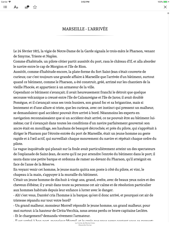 101 Livres Classiques iPad screenshot 5 - Book app