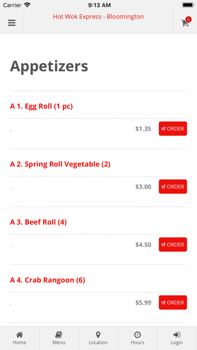 Screenshot #2 pour Hot Wok Express Bloomington