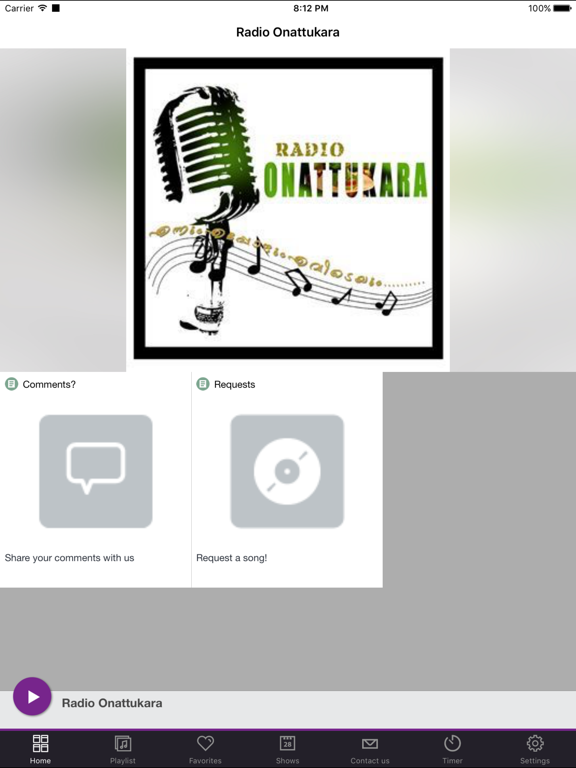 Screenshot #4 pour Radio Onattukara