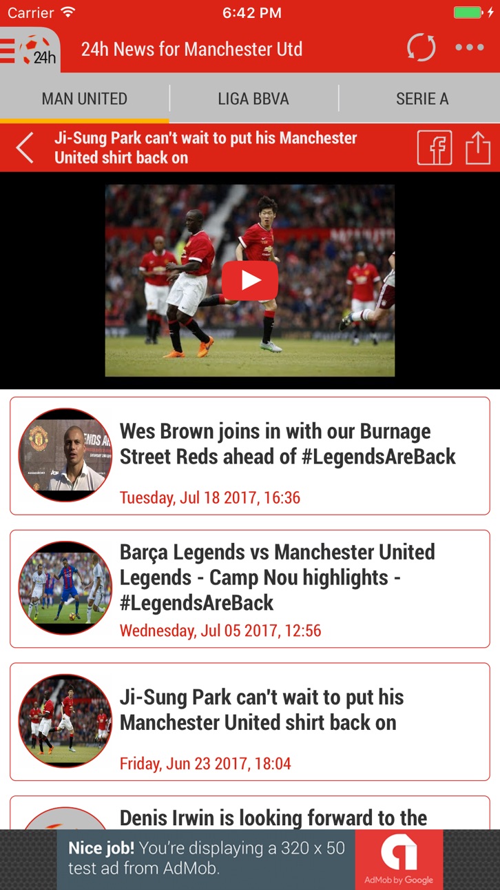iPhone screenshot
