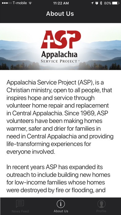 ASP-Appalachia Service Project screenshot 3
