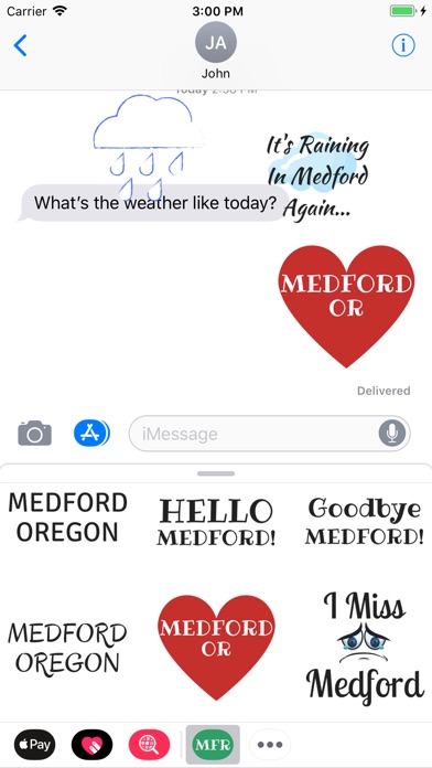 Medford Oregon Sticker Pack screenshot 2