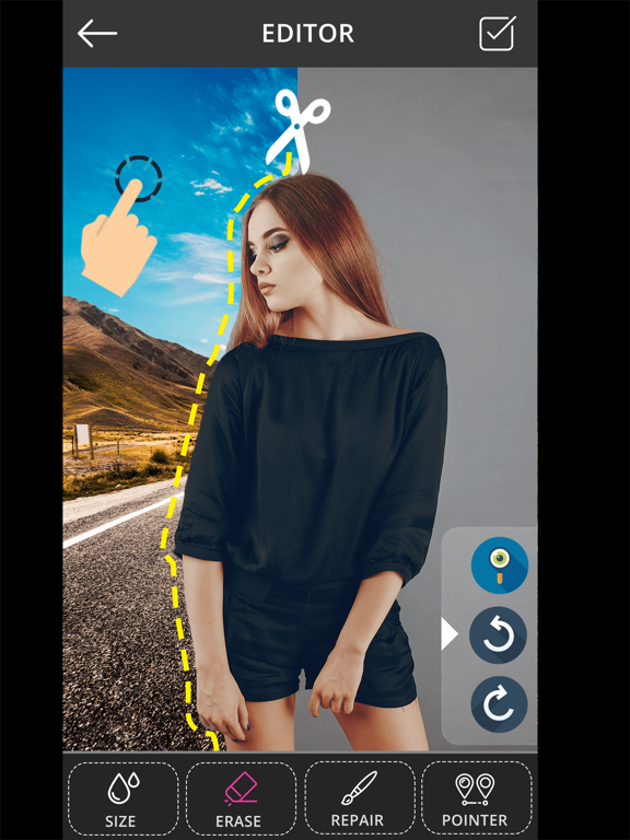 Screenshot #4 pour Photo Background Eraser