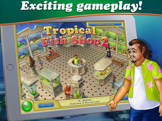 Tropical Fish Shop. Part 2. iPad screenshot