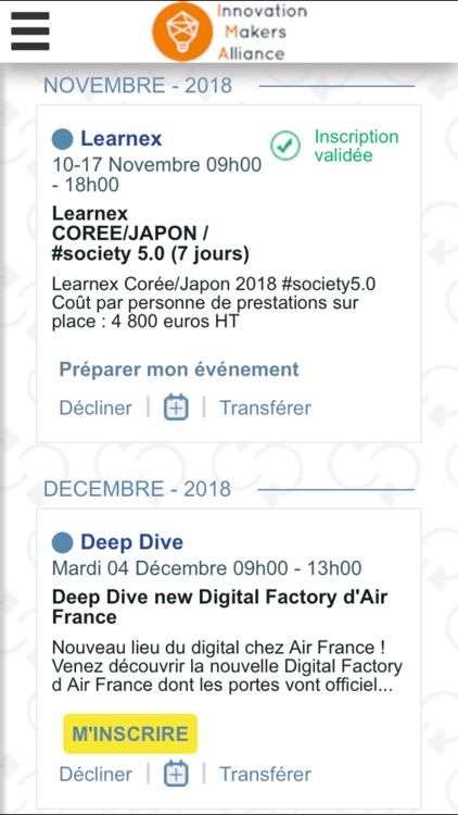 IMA - Réseau social