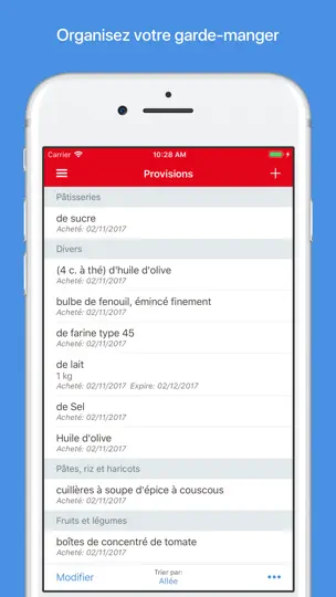 Capture d'écran de Gestion De Recettes Paprika 3 sur iPhone 5