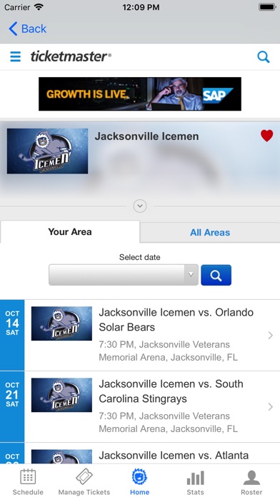 Jax Icemen Official App screenshot 3