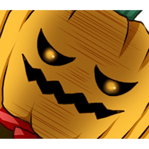 Happy Pumpkin Halloween Emoji icon