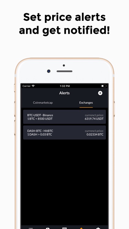 Crypto Price Alerts Iphone : Crypto Price Prices Alerts ...