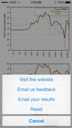 ClapIR Acoustics Measurement screenshot 3