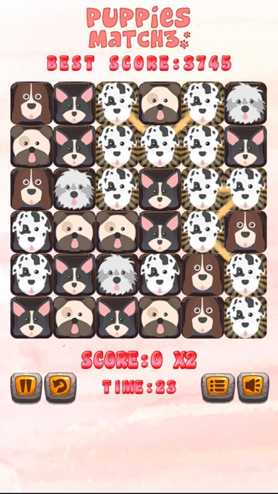 Puppies Match3 screenshot 4