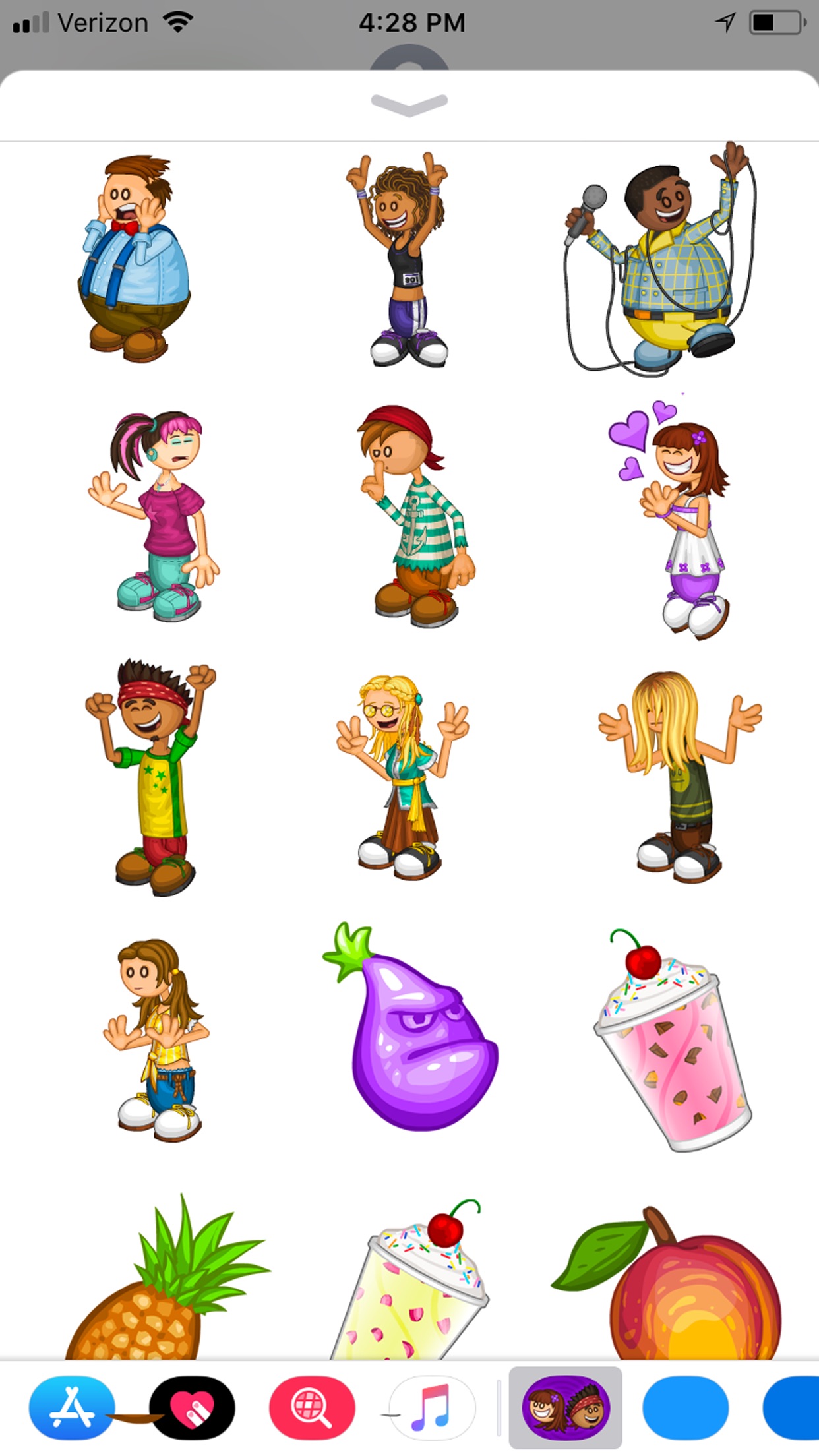 Screenshot 3 of Papa's Freezeria Stickers