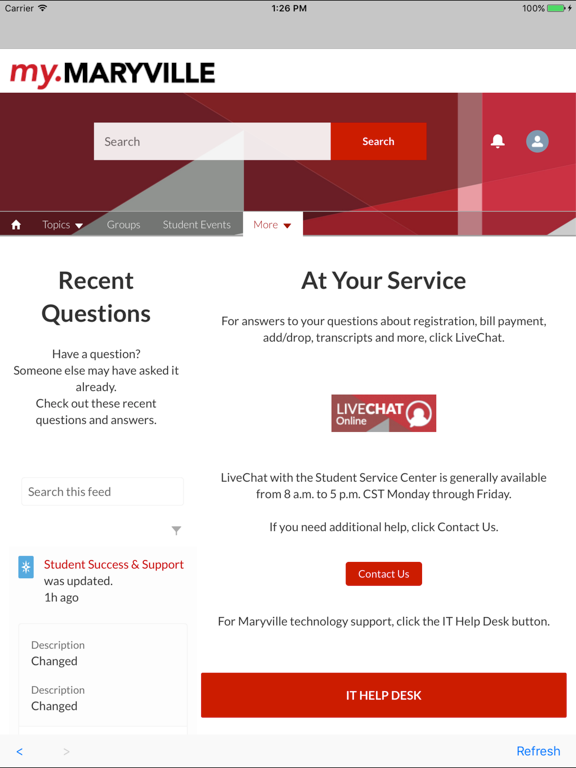 Screenshot #5 pour Maryville University