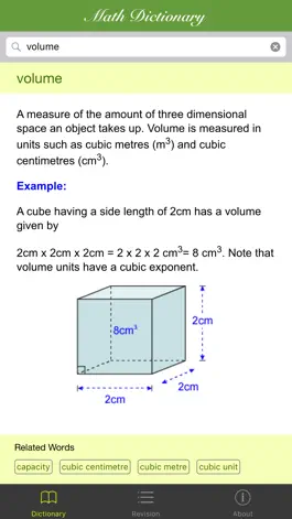 Game screenshot Maths Dictionary (OFFLINE) apk