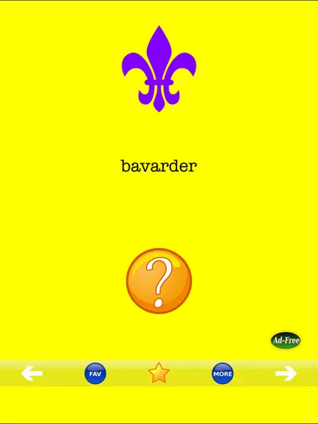 French Word Easy Flashcards!
