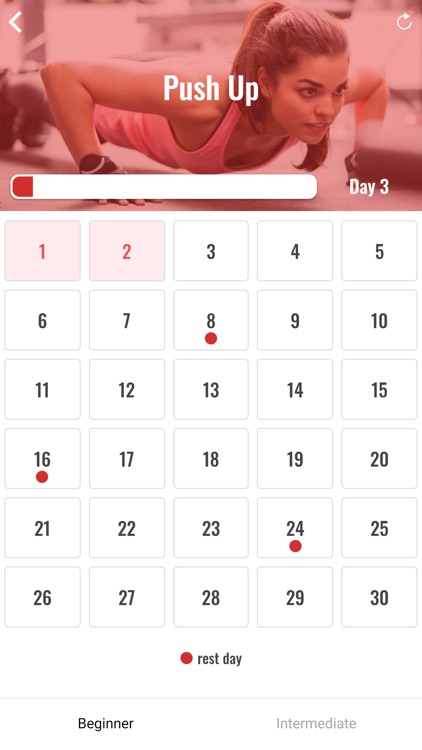 The 30 Day Push Up Challenge