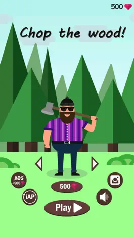 Game screenshot Chop the wood! apk