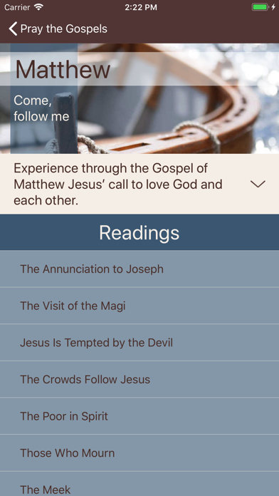 Pray the Gospels screenshot 2