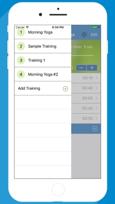 Yoga Timer for interval yoga trainings screenshot 2
