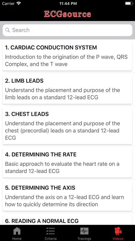 ECGsource screenshot 5 of 5