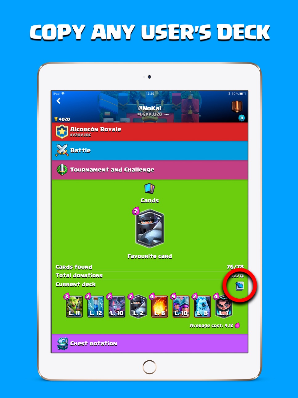 iPad screenshot