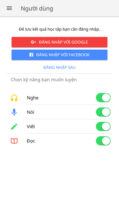 Screenshot #1 pour Từ vựng Tiếng Anh - Sách Mềm