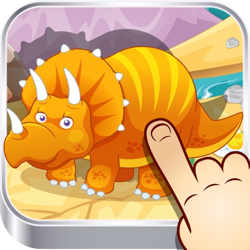 Dinopuzzle for toddlers icon