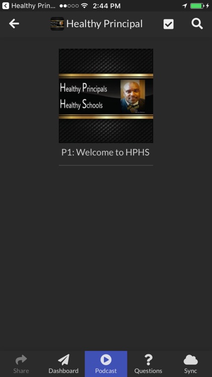 HealthyPrincipalHealthySchools