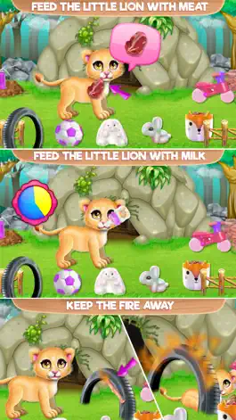 Game screenshot Baby Lion Caring apk